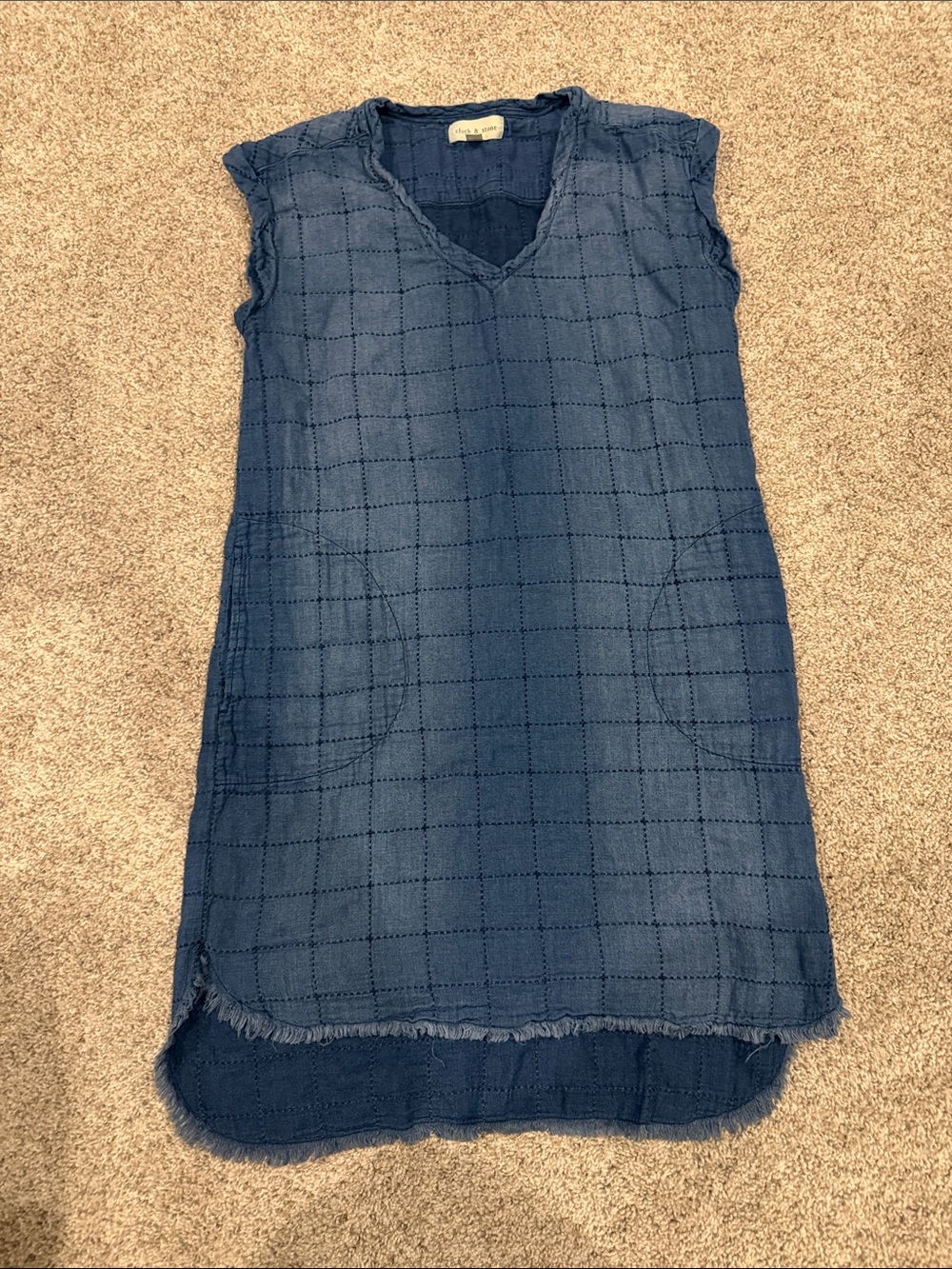 Cloth & Stone Chambray Dress